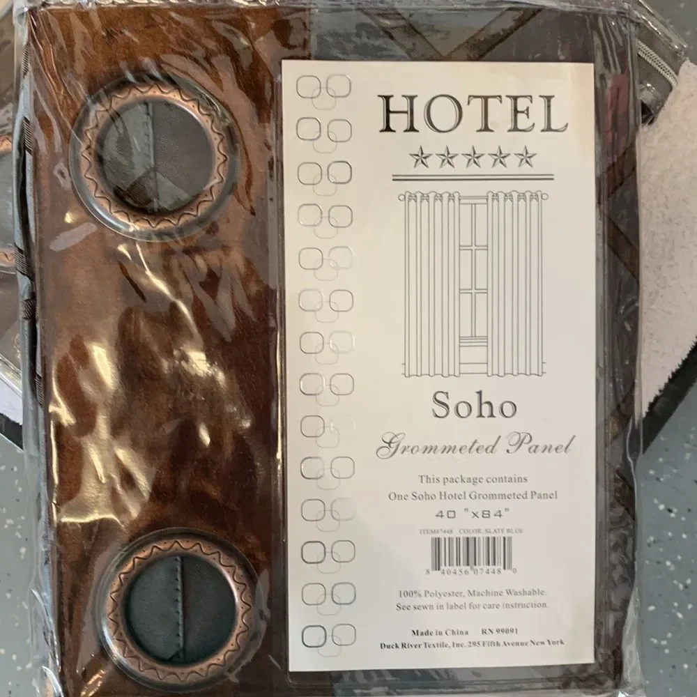 2 Soho Hotel Grommeted Panels